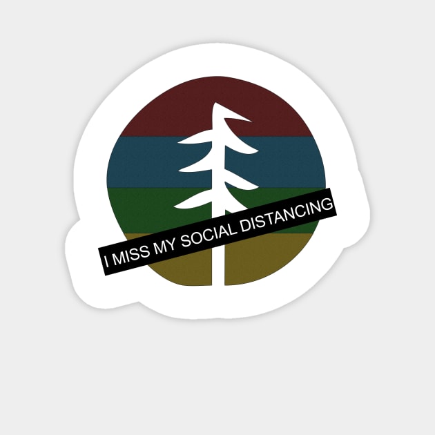 Social distance Sticker by nidesign